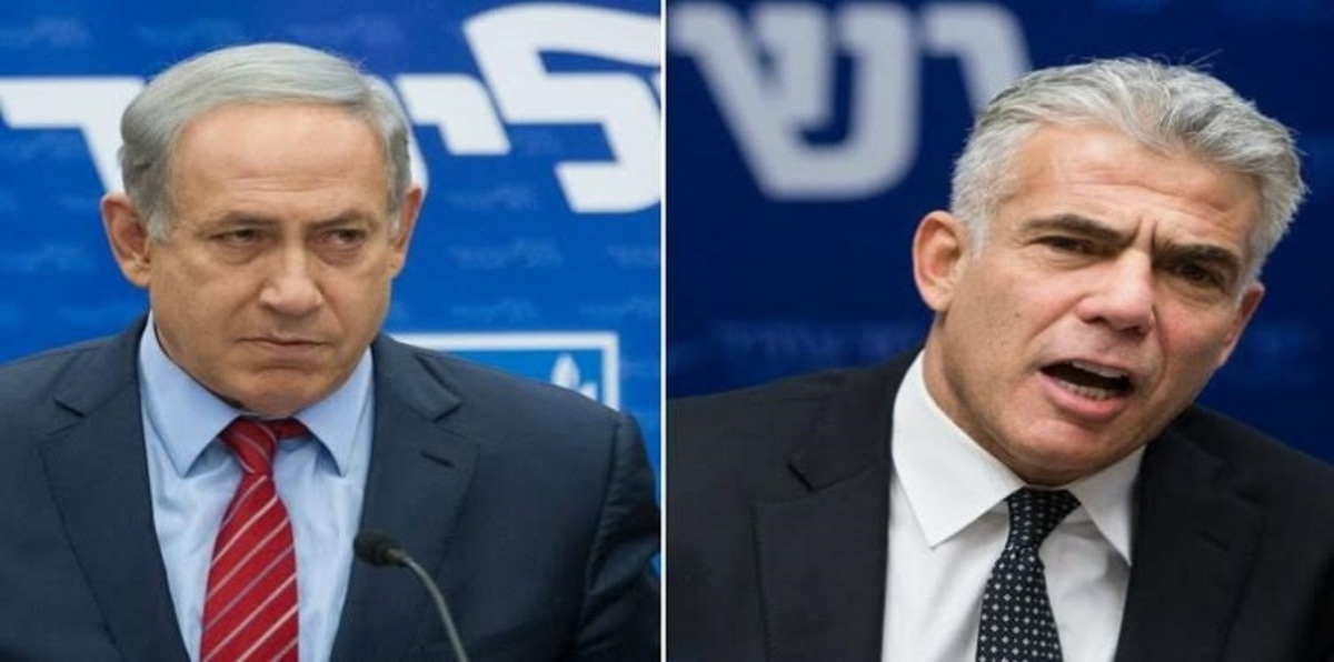 اتهامات متبادلة بين نتنياهو ولابيد بشأن الأنفاق الحدودية مع غزة