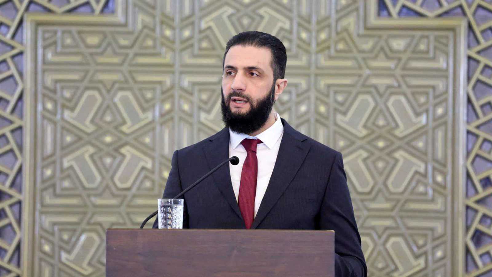 الشرع: مفاوضات جارية مع إسرائيل للعودة إلى اتفاق 1974