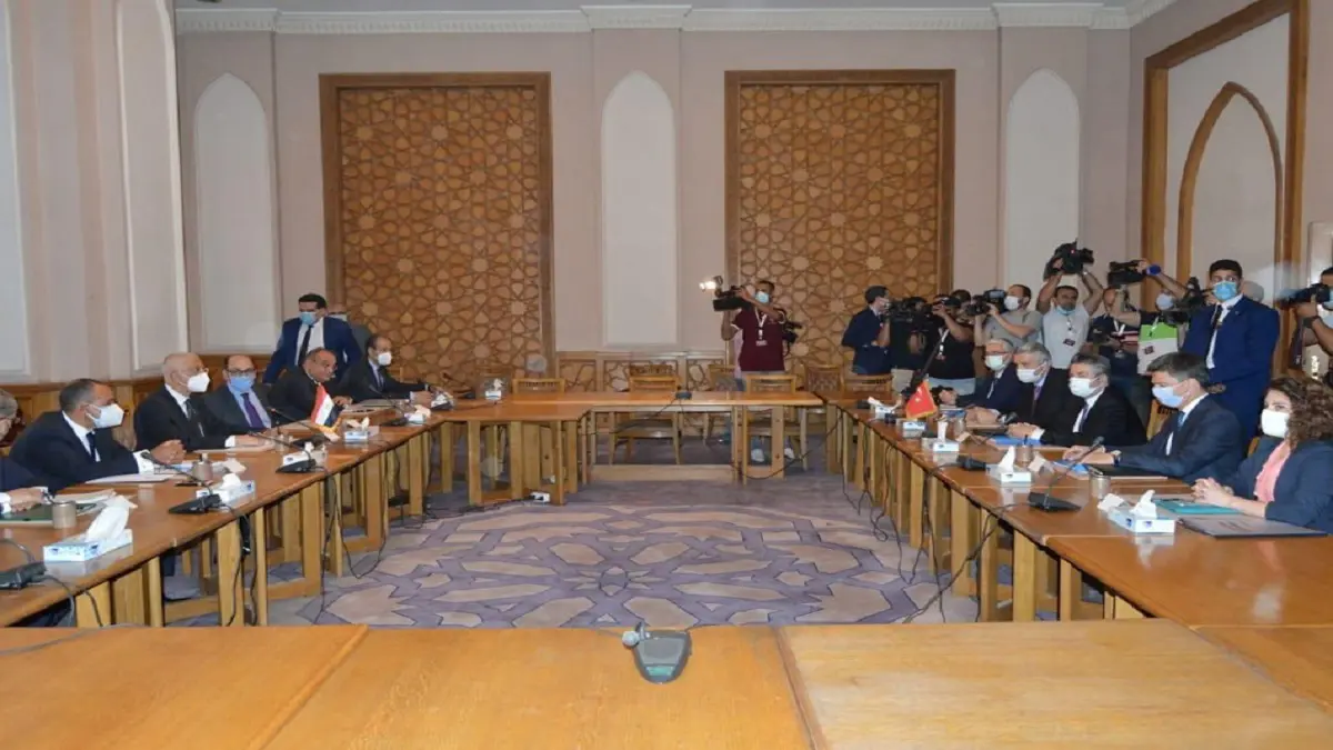 وصفت بـ"الصريحة والمعمقة".. بيان مصري تركي مشترك بشأن محادثات القاهرة