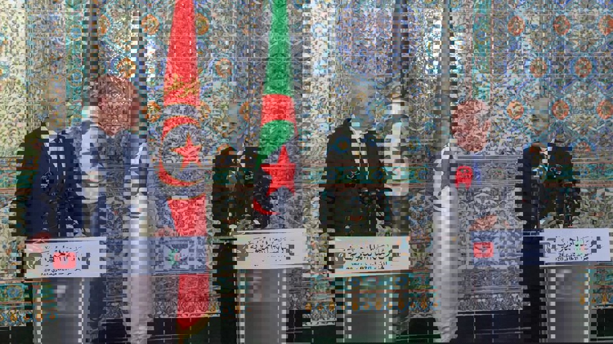 الرئيسان الجزائري والتونسي يتوافقان على طرح خطة لحل الأزمة الليبية