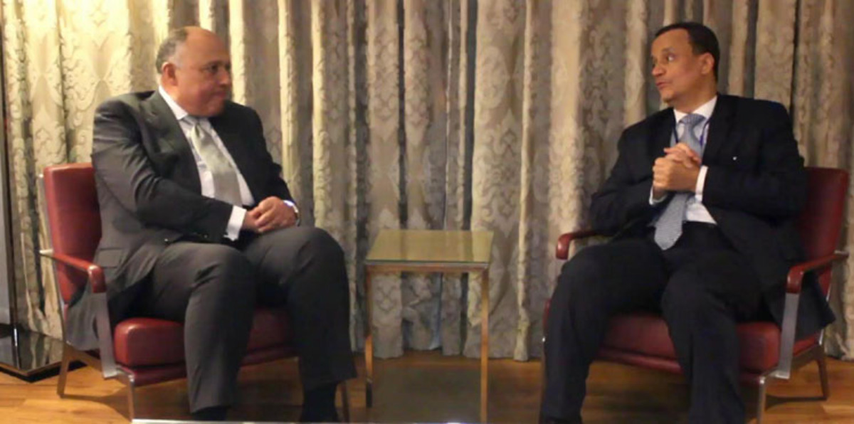 ولد الشيخ يناقش مع شكري مستجدات الأزمة اليمنية