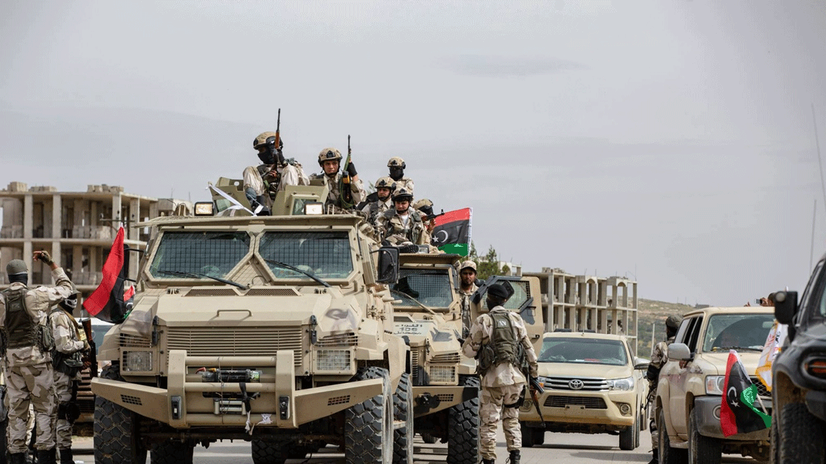 الجيش الليبي يقصف مواقع حيوية للميليشيات بوسط طرابلس