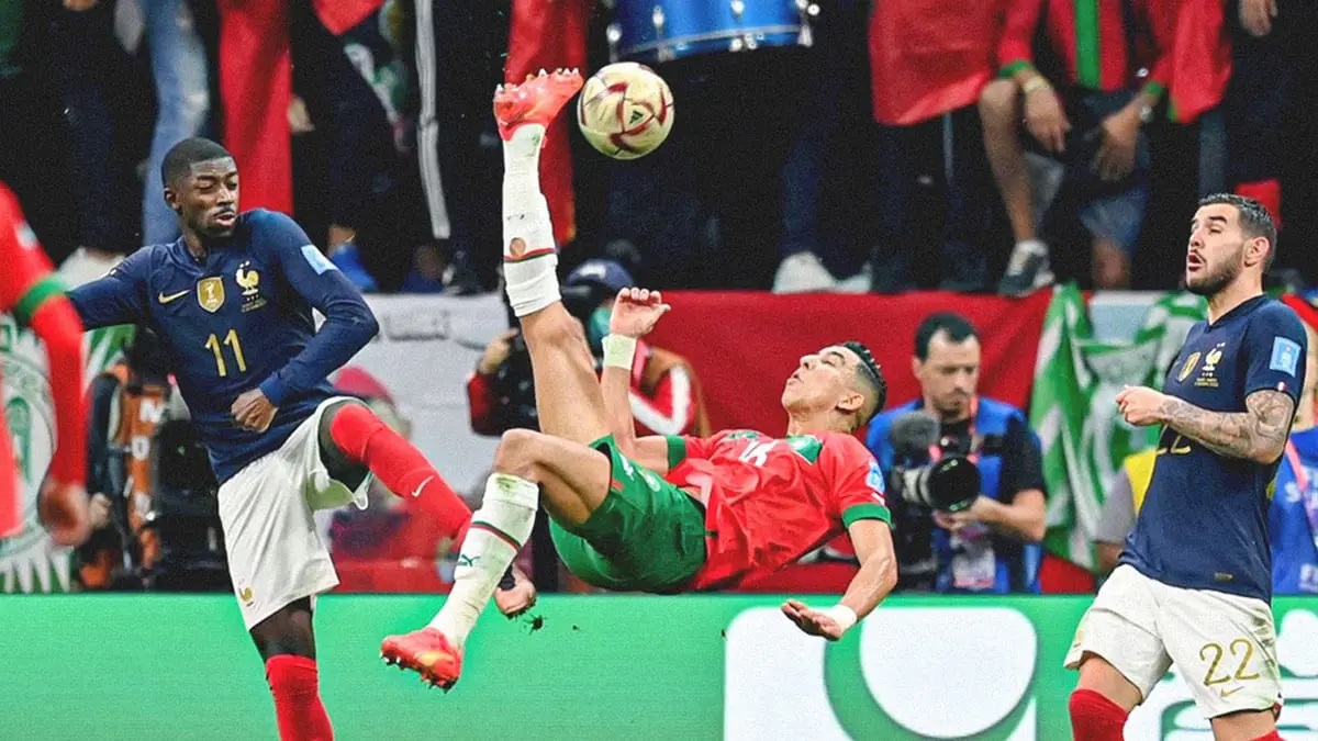 العارضة تمنع جواد الياميق من إحراز هدف تاريخي (فيديو)