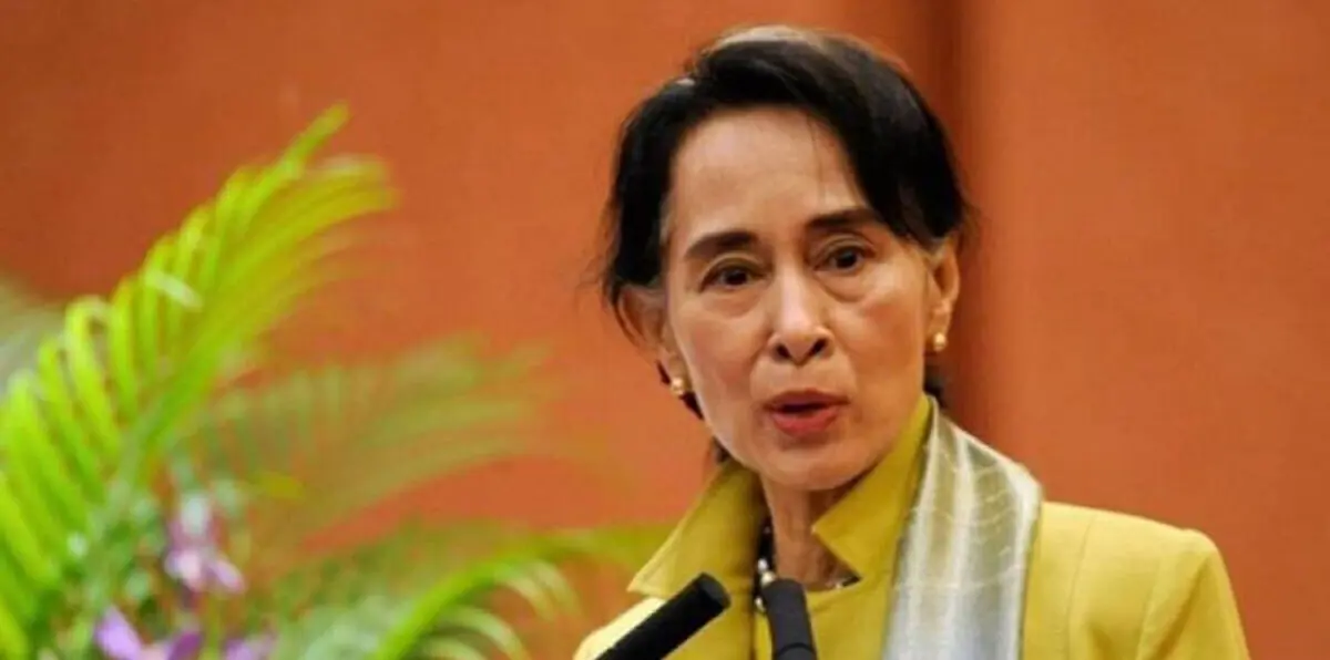 إلقاء زجاجة حارقة على منزل رئيسة بورما‎