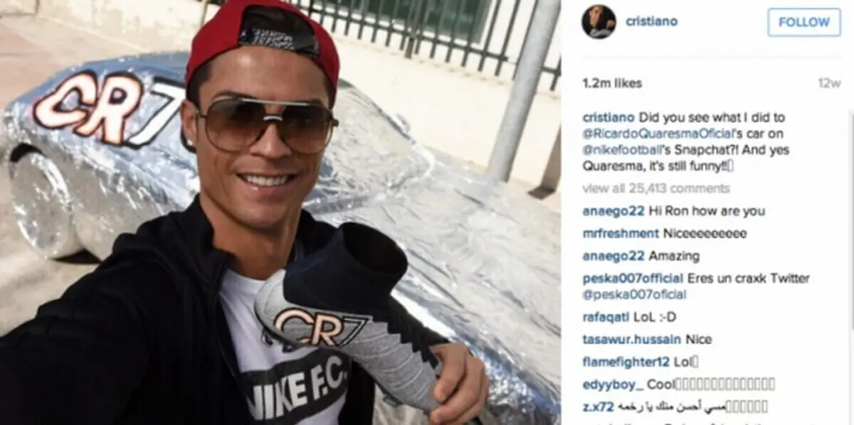 أغرب صور لنجوم كرة القدم العالمية بـ"انستجرام" (صور)