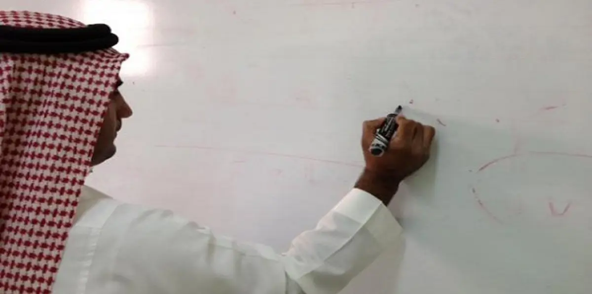 كاريكاتير المعلم يثير جدلًا واسعًا في السعودية (صورة)