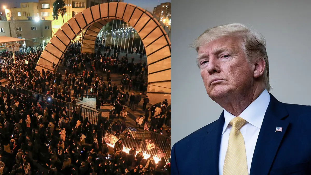 من "الموت لأمريكا" إلى "يسقط خامنئي".. كيف استفاد ترامب من احتجاجات إيران؟