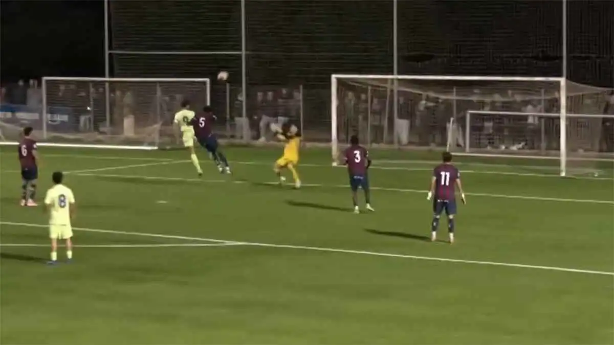 حمزة عبد الكريم يسجل أول أهدافه بقميص برشلونة (فيديو)