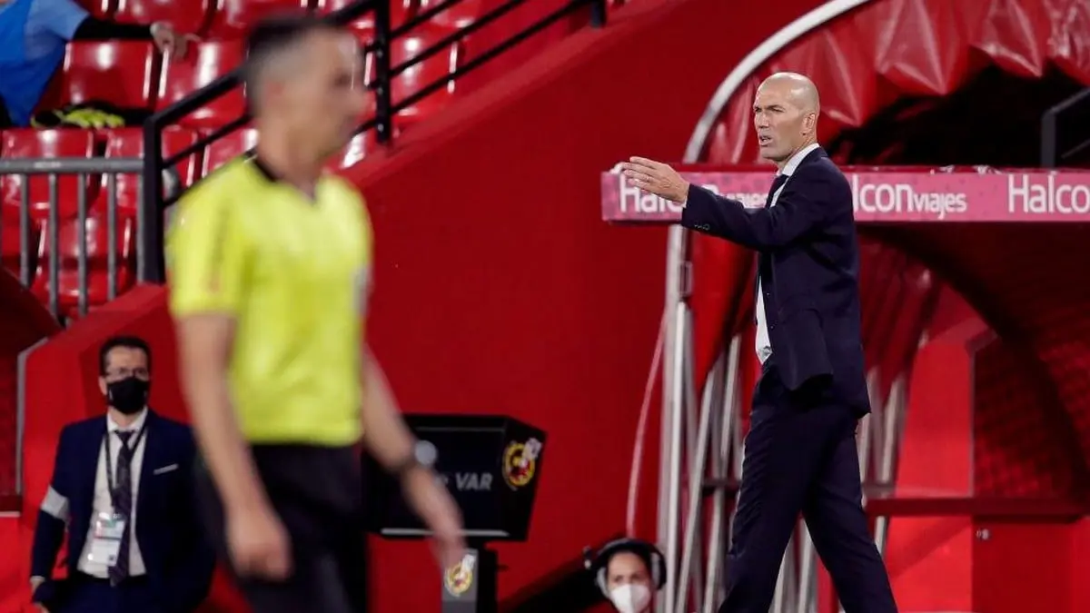 سبب صرخة زيدان بعد مباراة غرناطة ضد ريال مدريد