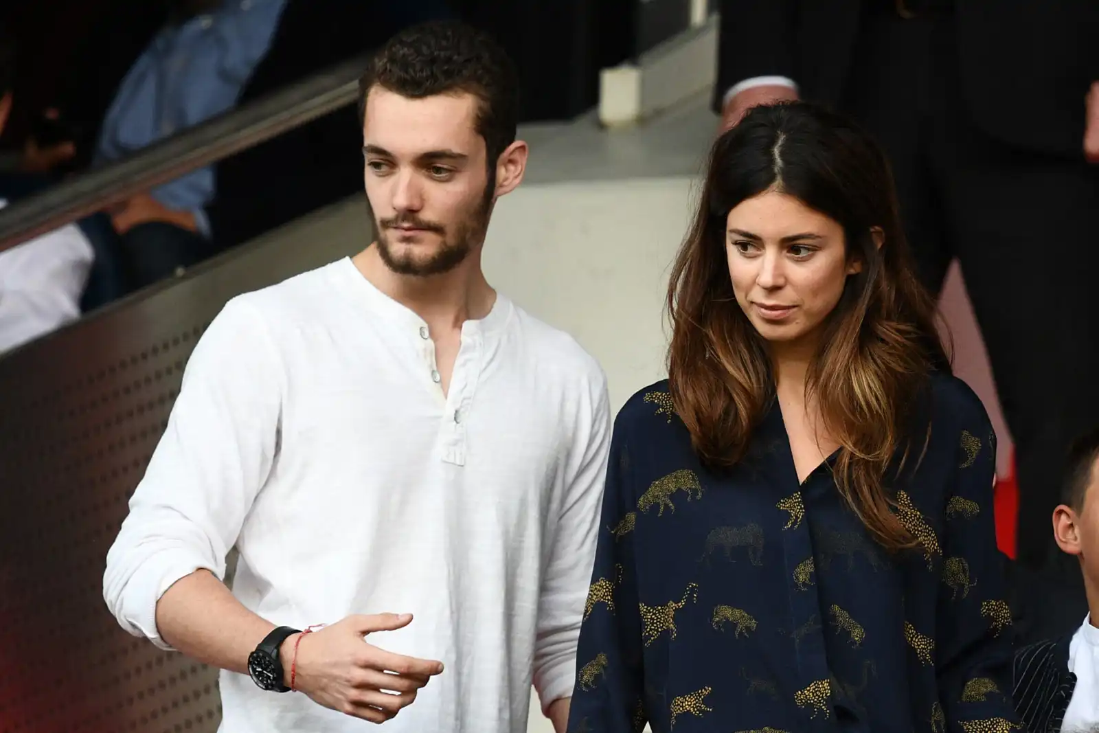 لويس ساركوزي رفقة زوجته