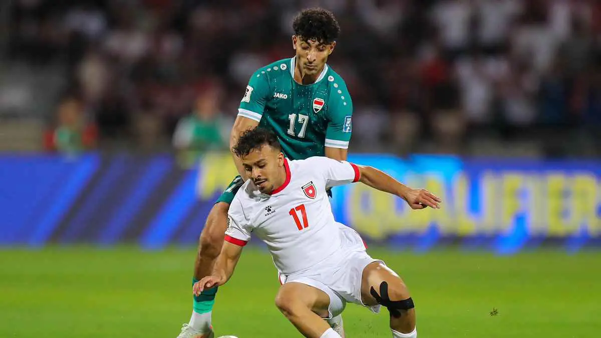 منتخب العراق يحقق فوزاً ثميناً على الأردن بتصفيات كأس العالم 2026