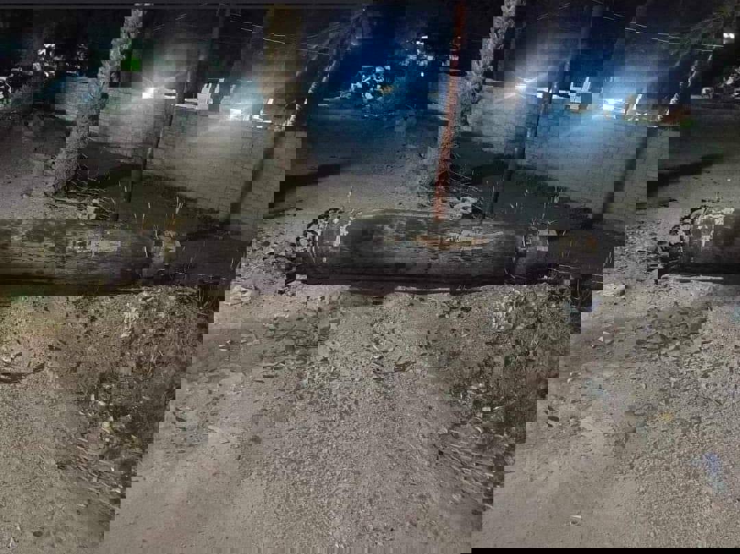 سقوط حامل وقود صاروخ باليستي إيراني جنوبي بغداد (صور)