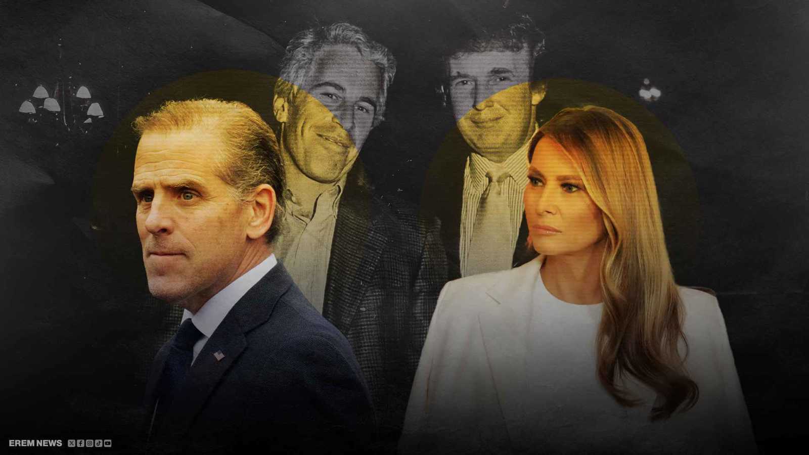 هانتر بايدن يشعل غضب ميلانيا ترامب