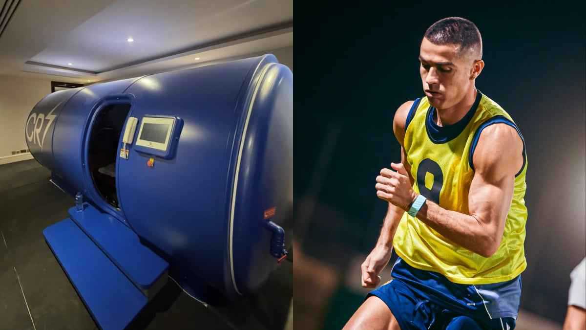 يدخلها ولا يخرج لمدة ساعة.. سر كبسولة كريستيانو رونالدو "السحرية" (صورة)