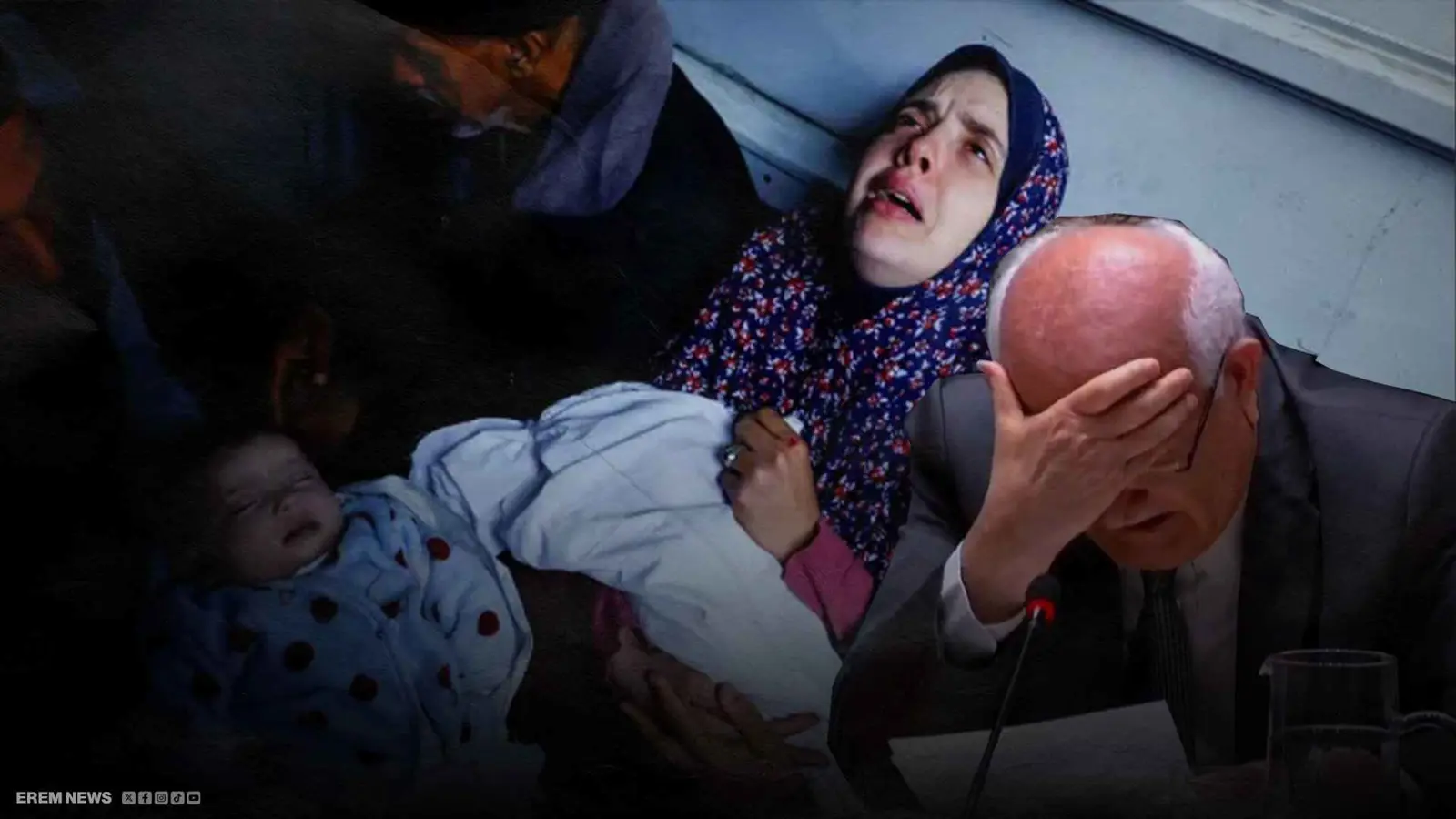 السفير الفلسطيني ينهار أمام مجلس الأمن أثناء حديثه عن غزة (فيديو)