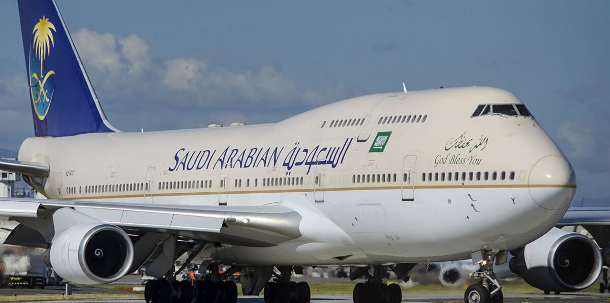 هي الأولى بعد رفع الحظر الجوي.. طائرة سعودية تهبط بمطار أربيل 