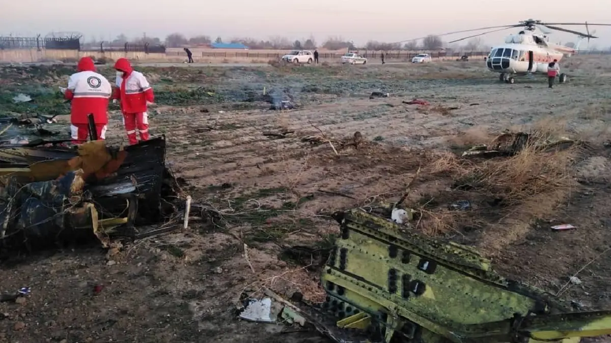 إيران تصدر تقريرا مبدئيا بشأن كارثة الطائرة الأوكرانية
