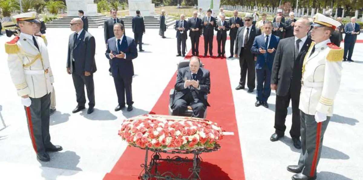 أول ظهور علني لبوتفليقة منذ عام