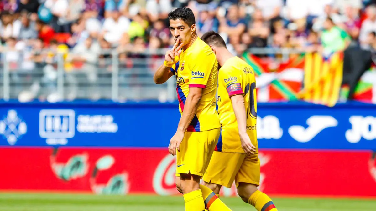 سواريز يصل إلى رقم مميز في مباراة برشلونة وإيبار.. وفالفيردي يتحدث عن موعد الكلاسيكو