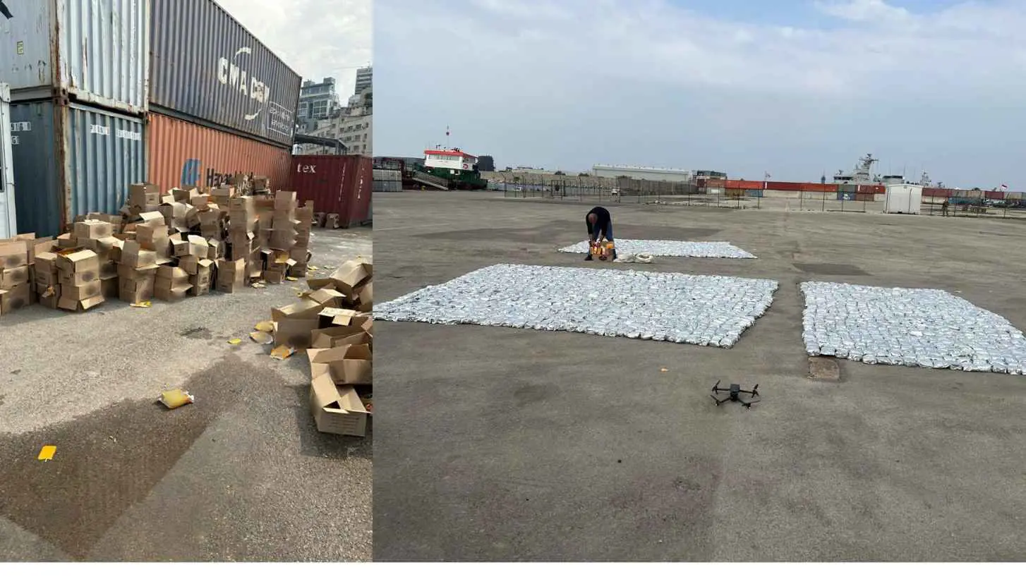 لبنان يضبط أكثر من طن حشيش قبل تهريبه إلى أوروبا (فيديو)