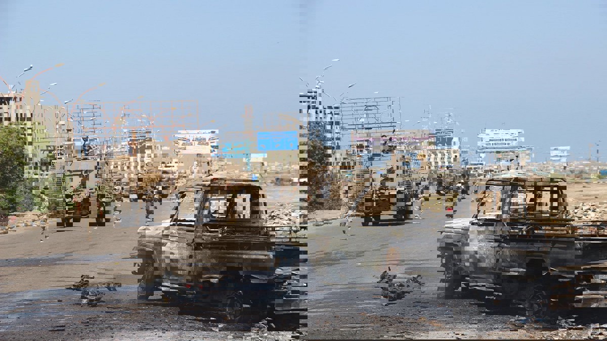 انفجار عبوة ناسفة شمال العاصمة اليمنية المؤقتة‎ عدن