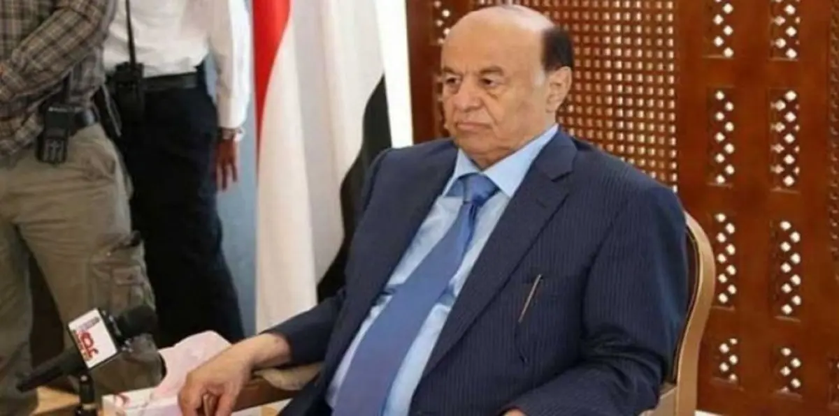 شاهد بالصورة.. رسم "محيّر" للرئيس اليمني عبدربه منصور هادي