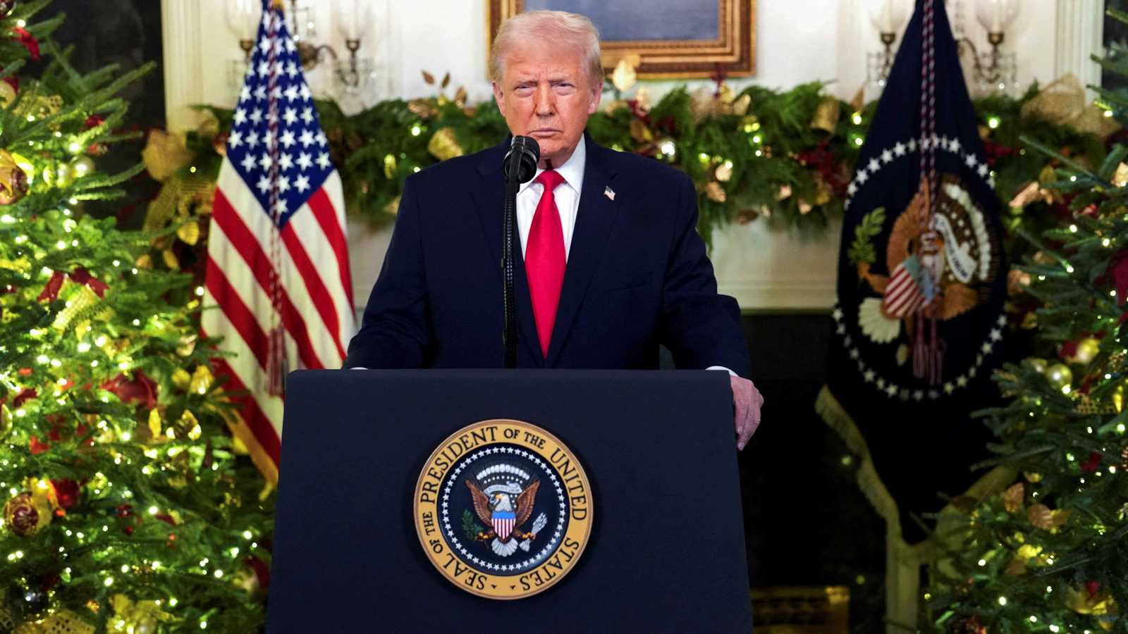 "السلام الأول منذ 3000 عام".. ترامب يستعرض إنجازاته في الشرق الأوسط 