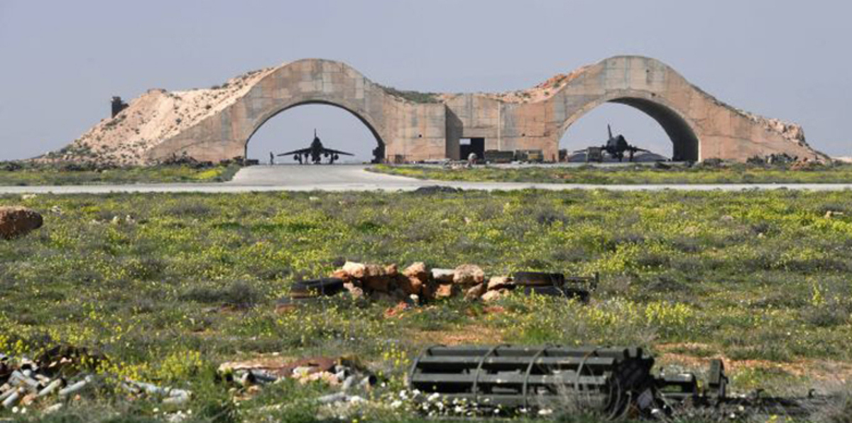 محافظ حمص يؤكد استئناف العمل في قاعدة الشعيرات الجوية