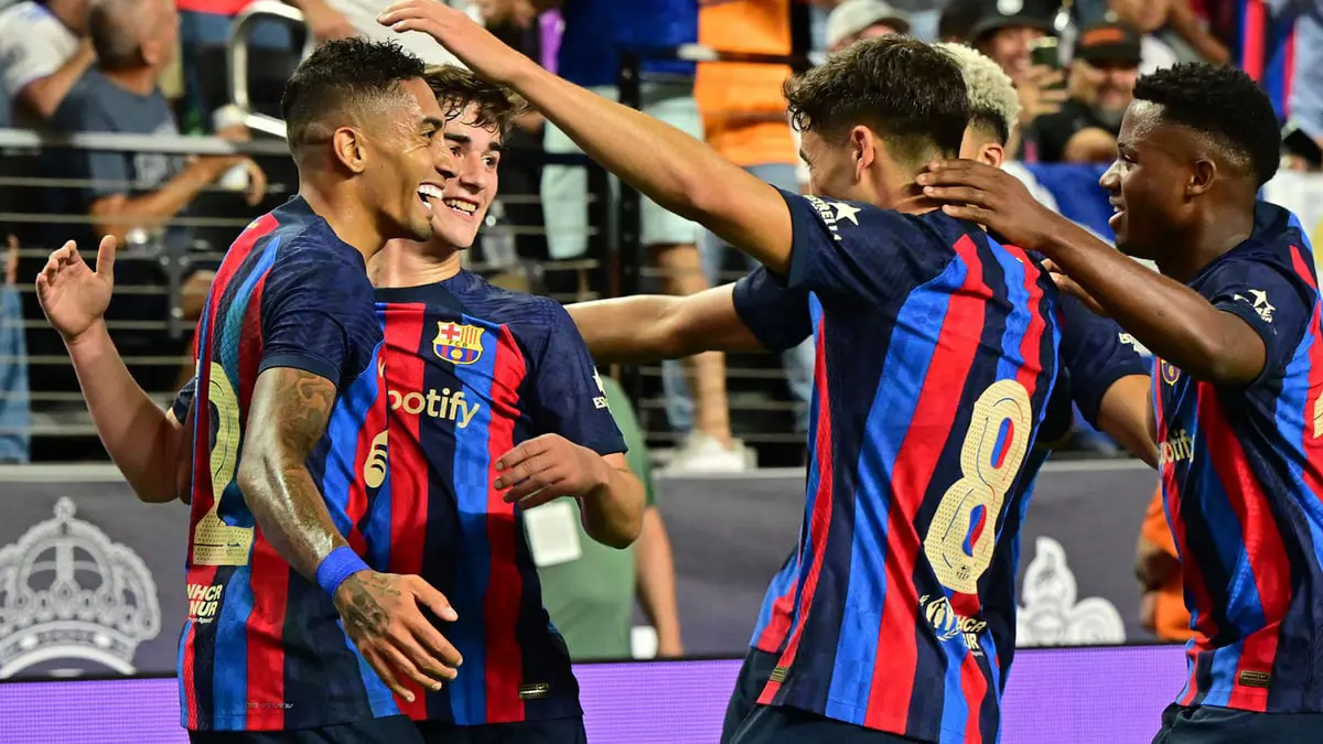 القنوات الناقلة لمباراة برشلونة ونيويورك ريد بولز