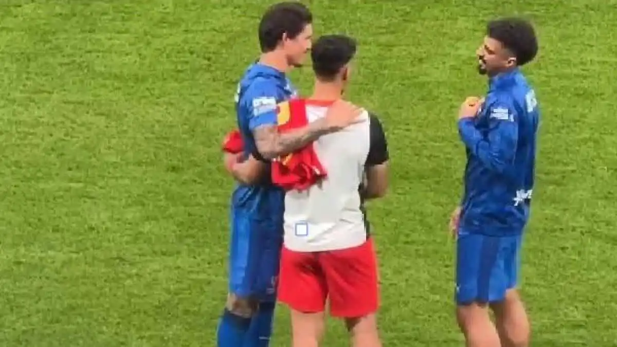 صدمة داروين نونيز بعد رؤية التوأم علي وقاسم لاجامي (فيديو)