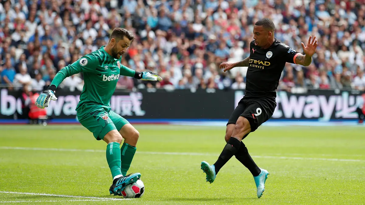 أهداف مباراة مانشستر سيتي ضد ويستهام.. 5/0 للسيتيزن (فيديو)