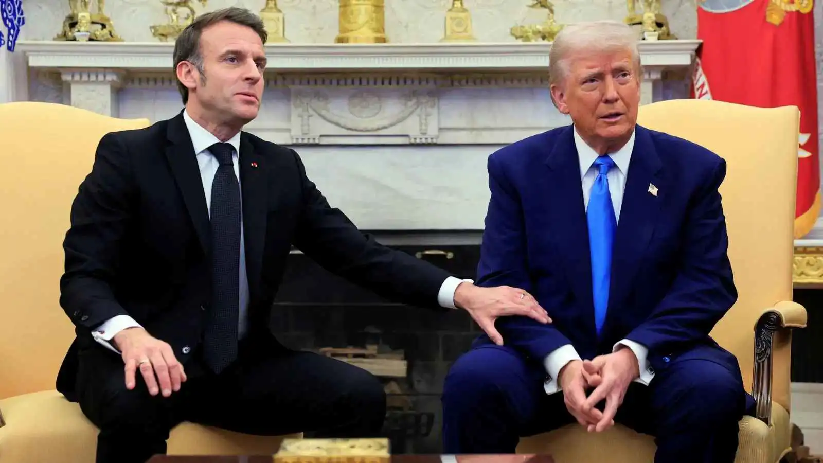 ترامب: اعتراف ماكرون بدولة فلسطين "لا وزن له"