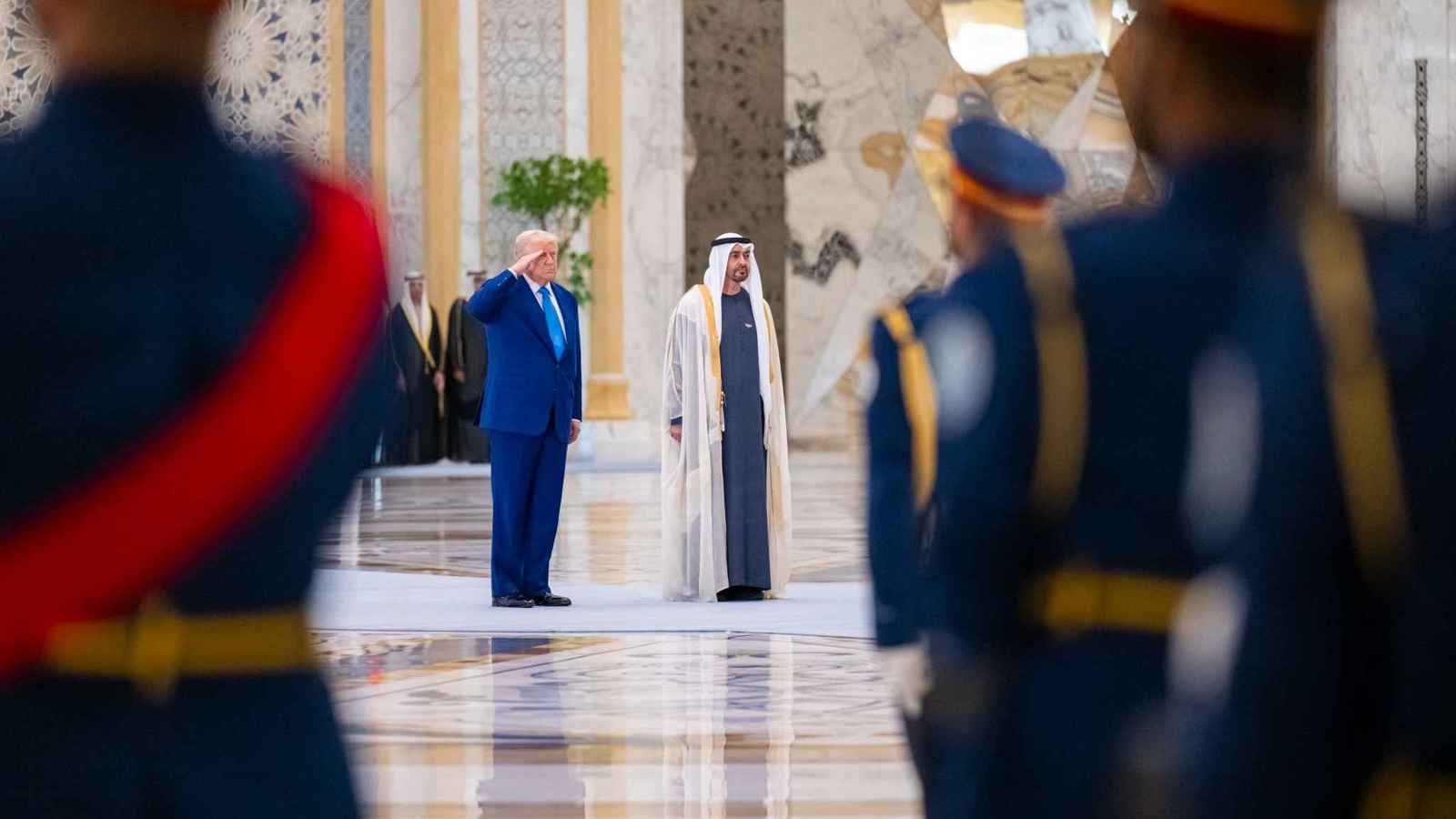 محمد بن زايد: أجريت مباحثات مثمرة مع ترامب