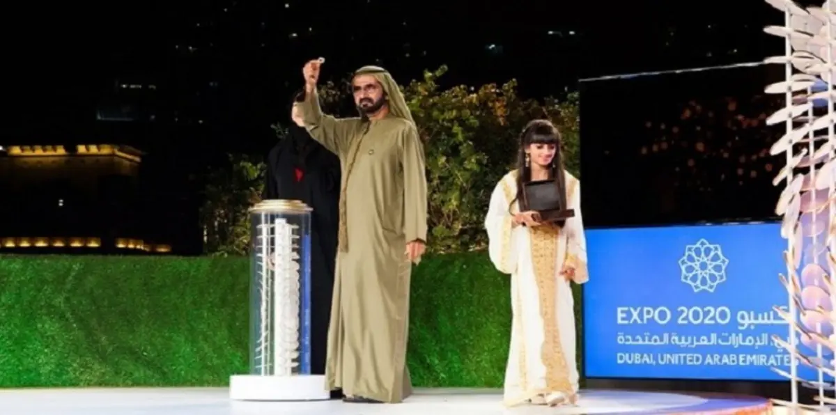 بالصور.. دبي تكشف عن الشعار الجديد لـ «إكسبو 2020»