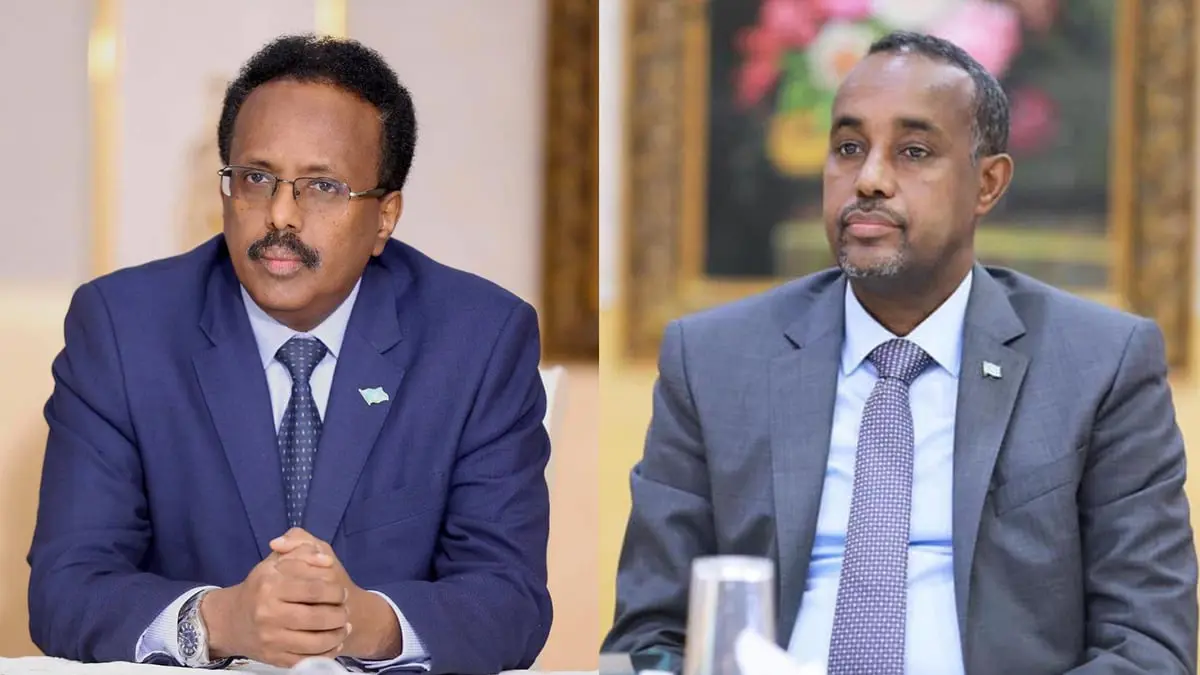 رئيس الصومال يتفق مع رئيس الحكومة على الإسراع في الانتخابات