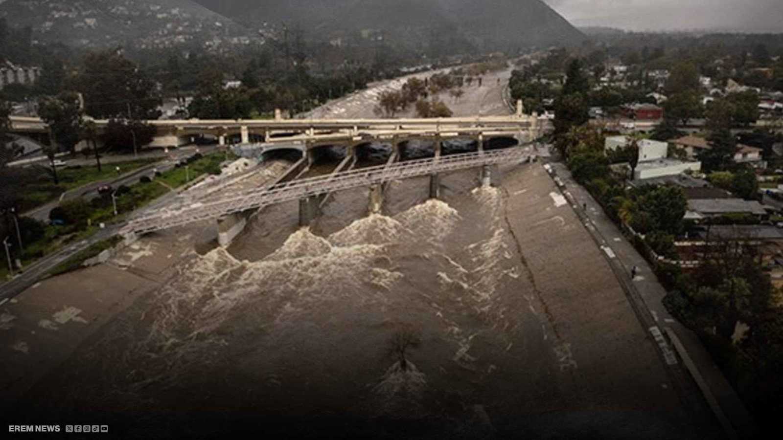 حالة طوارئ وشوارع مشلولة.. "قطار الأناناس" يهز كاليفورنيا (فيديو إرم)