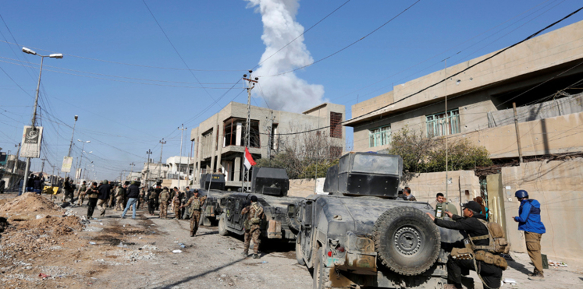 القوات العراقية تسيطر على المجمع الحكومي شرقي الموصل‎