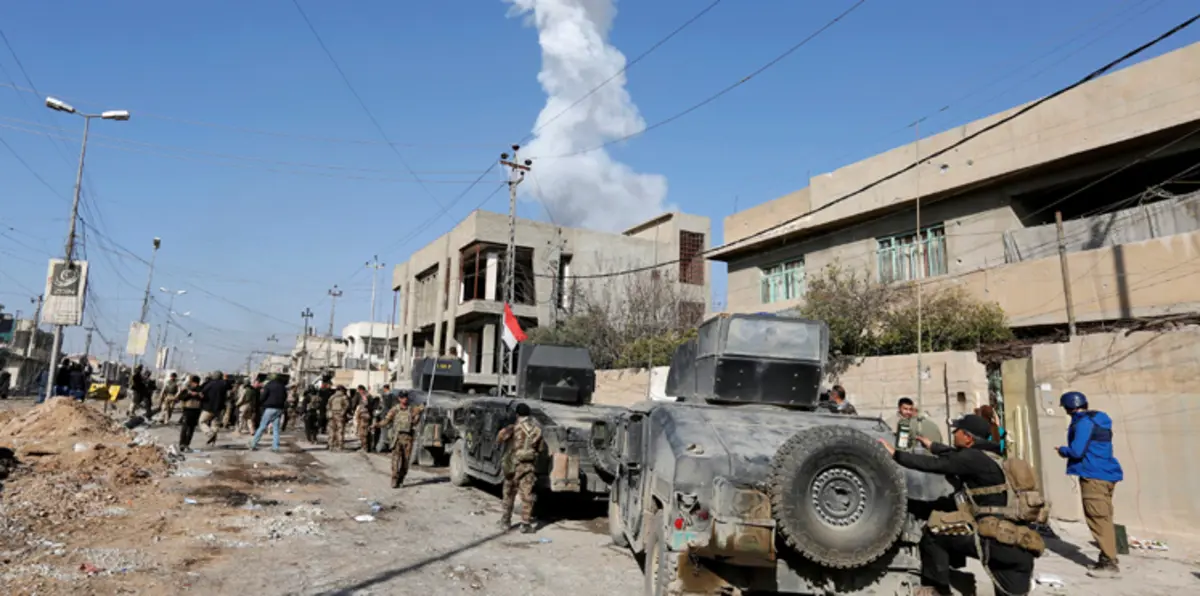 القوات العراقية تسيطر على المجمع الحكومي شرقي الموصل‎