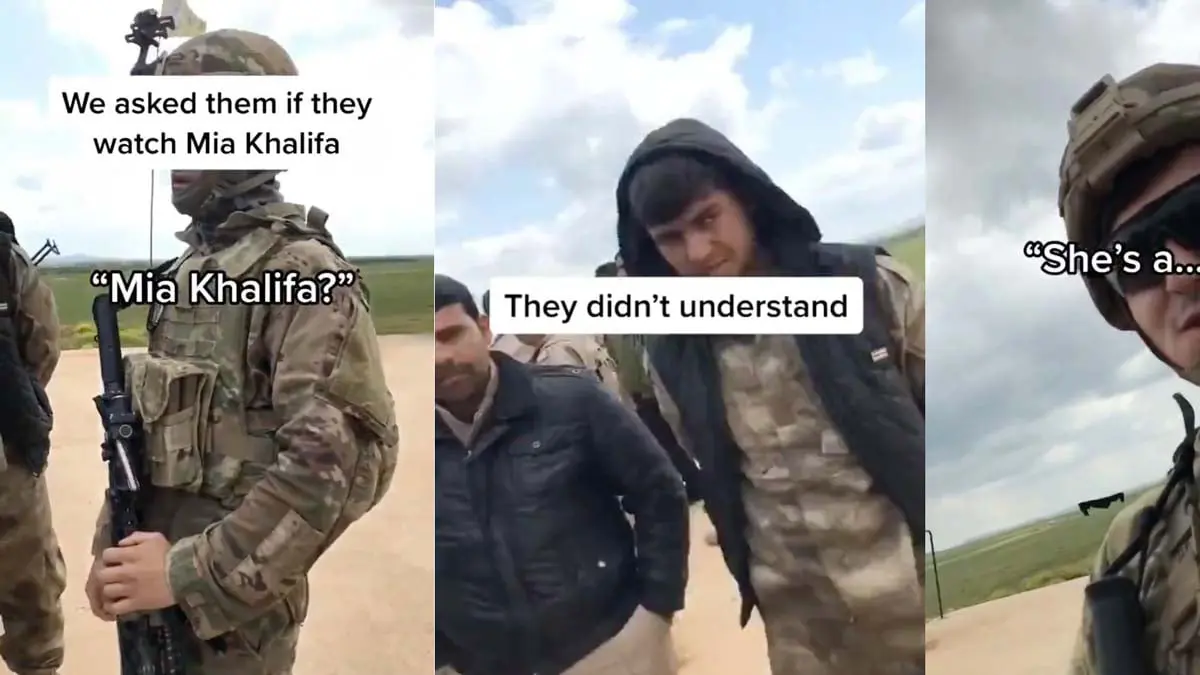 فيديو يثير الجدل... جنود أمريكيون يسألون سوريّين عن "ميا خليفة"!