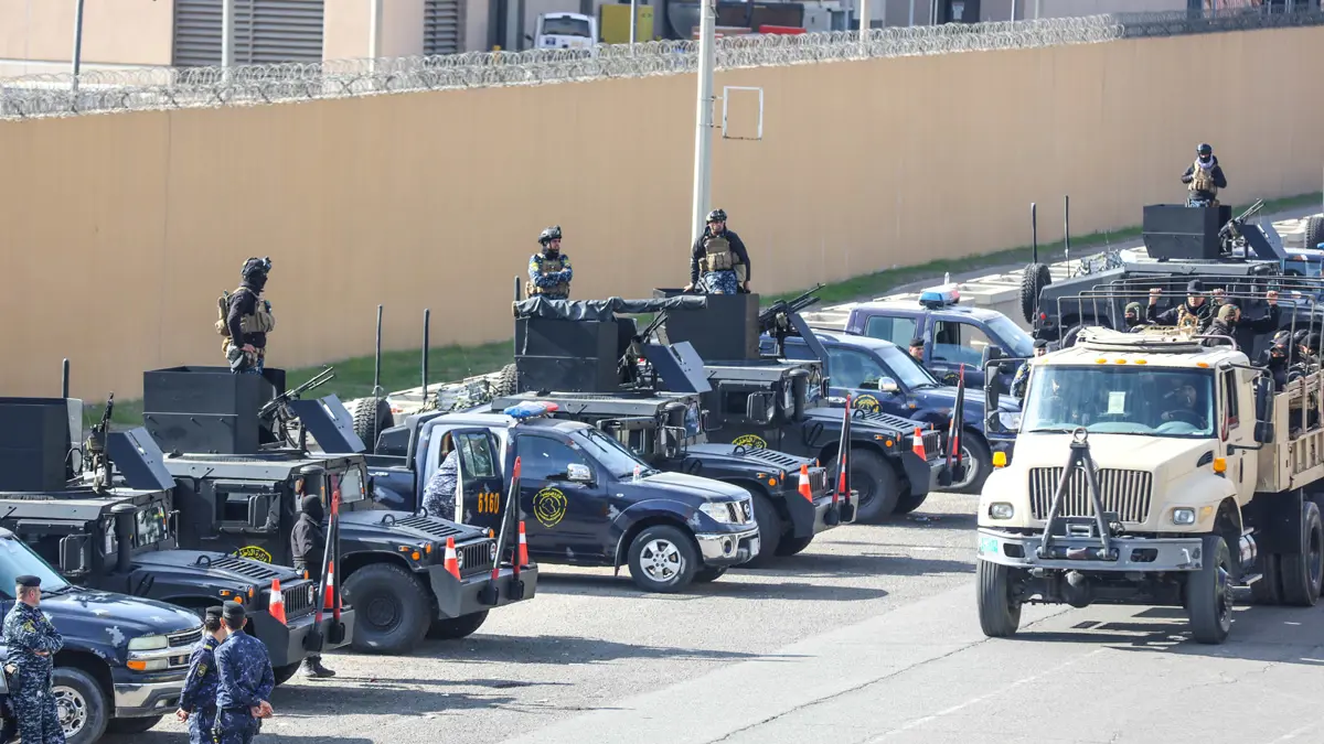 الجيش العراقي يعلن انسحاب الفصائل المسلحة من محيط السفارة الأمريكية