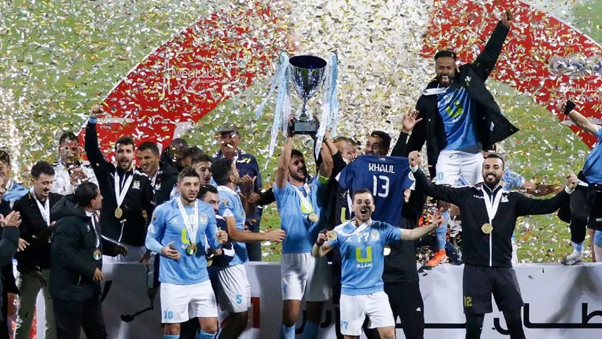 الفيصلي يتوج بكأس الأردن على حساب السلط