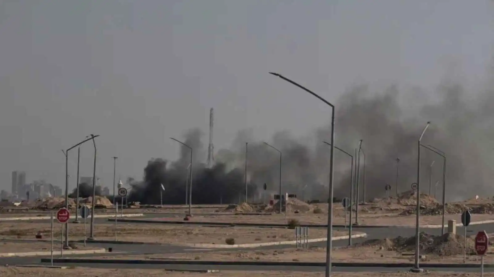 التلفزيون الإيراني: إطلاق صواريخ على القاعدة الأمريكية في الكويت