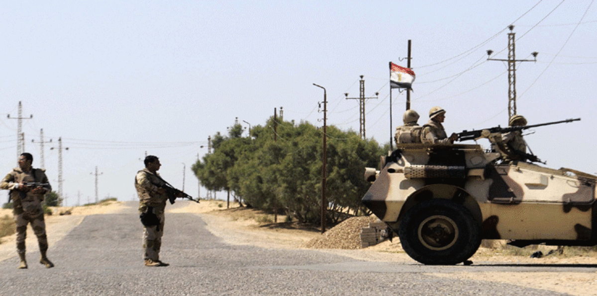 مقتل 4 جنود من الجيش المصري في سيناء
