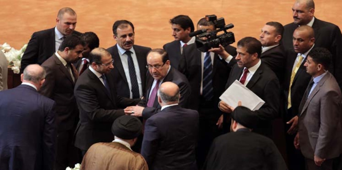 تحالف المالكي مع "الإخوان" بدعم إيراني.. هل يمنح "الحشد الشعبي" أفضلية على "البيت السني" في الانتخابات العراقية؟