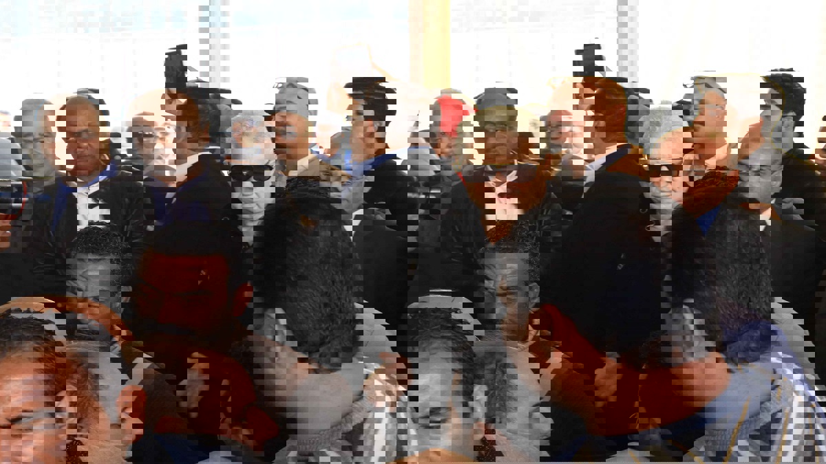 شتائم بين مرتضى منصور رئيس الزمالك وأحمد شوبير في اجتماع الأندية المصرية