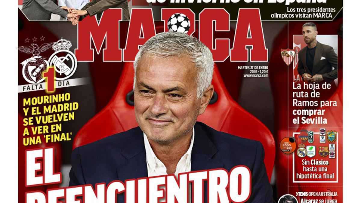 عناوين الصحف الرياضية: عودة مورينيو للبرنابيو وخيارات مدرب مانشستر يونايتد 