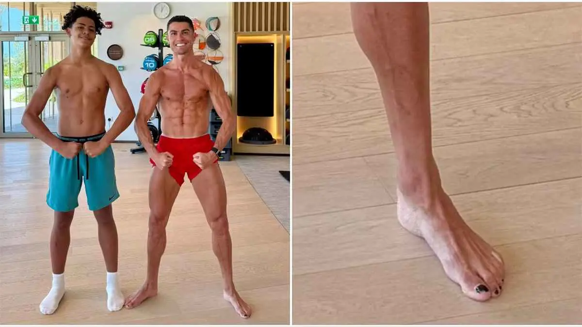 لماذا يصبغ كريستيانو رونالدو أظافر قدمه بـ"اللون الأسود"؟ (صور)