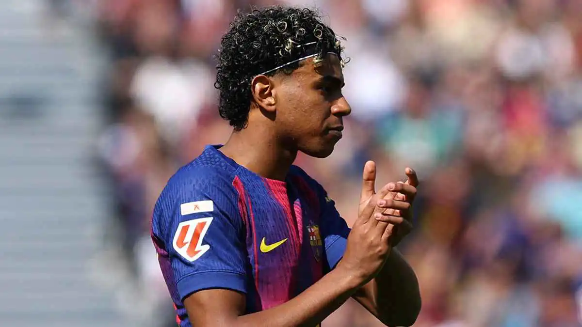 عرض بـ350 مليون يورو يهدد بقاء لامين يامال في برشلونة