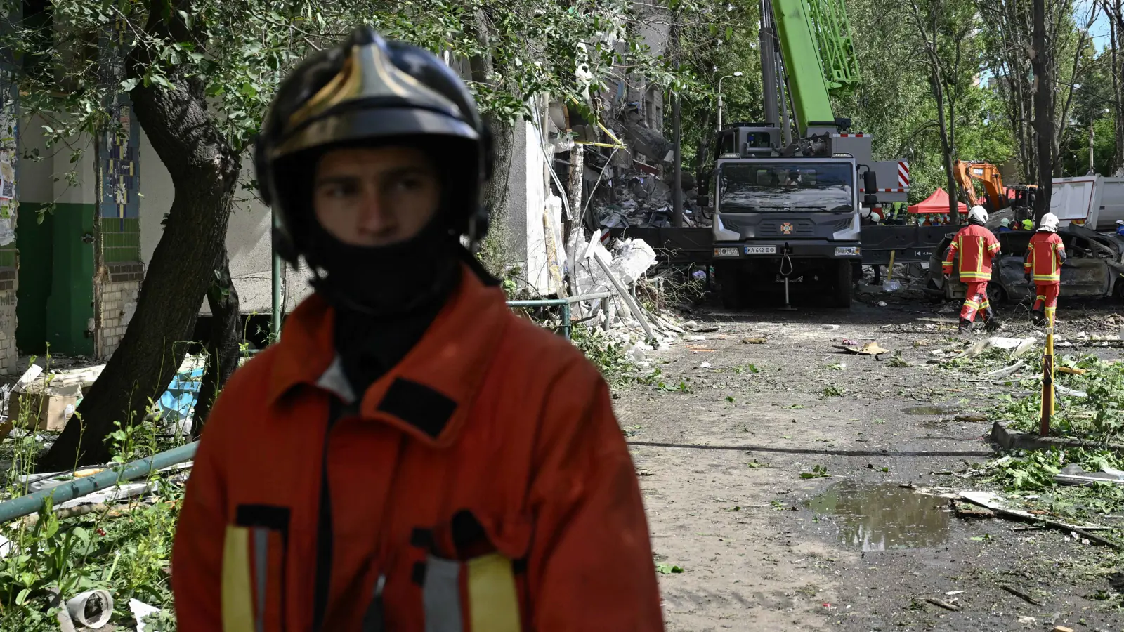 3 قتلى بهجوم مسيرات روسية على أوكرانيا