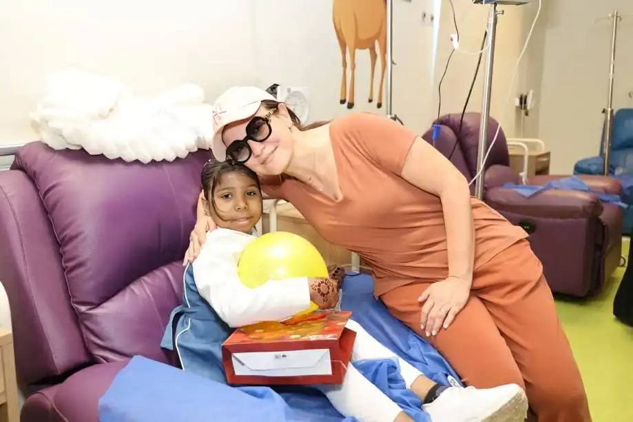 صورة متداولة لريهام عبدالغفور من مستشفى الأورمان في الأقصر